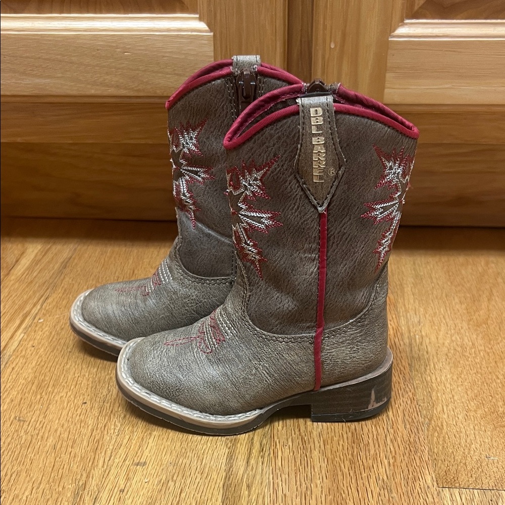 DBL Barrel Toddler Boots - Size 4